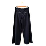 COS Wide Leg Pants Navy Blue Sz XS Photo 5