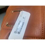 Charming Charlie NWT Faux Leather Orange Satchel Handbag Photo 11