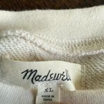 Madewell  Womens Multicolor Striped Cotton Pullover Sweatshirt Size XL Retro Photo 1