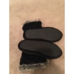 MISMATCH Starry Night Women's Velour Faux Fur Lined Boots/House Shoes Size 5 Photo 6