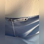 ZARA ‎ Powder Blue Gauze Dress Sz L Photo 4