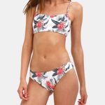 NWT Mosmann Australia Smocked Floral Bikini Set Multiple Size L Photo 0