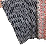 Alfani Woman Plus 3X Printed Cold Shoulder Blouse Black Pink Graphic Geo Print Photo 2