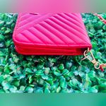 Bebe  Small Quilted Crossbody Red Purse - Gorgeous 7x5x1.5 Photo 5