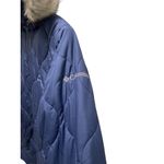 Columbia  Quilted Winter Parka Navy Blue Size M Photo 6