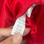 Vtg 80s Cabernet Slip Dress Sz 36 Babydoll Chemise Vampy Witchy Pinup USA Lace Red Size M Photo 7