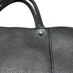 Rebecca Minkoff MAB Carryall Tote Black Leather Large Purse Metal Feet Spacious Photo 2