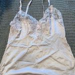 Elegant Lace Trim Satin Chemise vintage baby pink small Photo 0