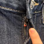 True Religion  Women’s 27x32 Low Rise Bootcut Flap Pocket Dark Wash Blue Jeans Photo 4