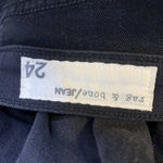 Rag and Bone  Black Justine Zipper Ankle Skinny 24‎ Photo 9