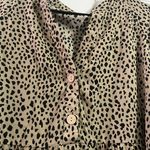 Cupshe Women’s V-neck Speckled Print Long Sleeve Mini Dress Photo 5