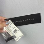 Aidan Mattox  Size 12 Black Beaded Mini Dress Photo 4