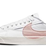 Nike Women's Blazer Low 77 Jumbo pink white size 8.5 Photo 0