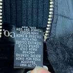 Style & Co Black Ribbed Sleeve Zip Up Puffer Jacket Size M Photo 5