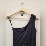 Bardot  Avril One-Shoulder Maxi Black Dress Sz 6 Photo 6