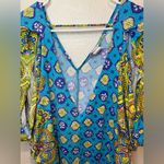 Trina Turk  Swim Cover up Corsica Caftan Tunic‎ Dress Size XS Photo 6