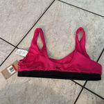 Nike NWT  Multi Logo Scoop‎ Neck Bikini Top Photo 3