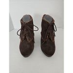 Libby Edelman Brown Suede  Ankle Boots. Size 10 Photo 1