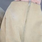 Guess ππ Vintage Genuine Leather Suede Coat M Photo 7