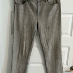 Ralph Lauren Lauren Straight Leg Jeans Gray Size 12 Photo 0