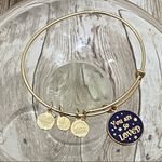 ALEX AND ANI “So Loved” Harry Potter & the Deathly Hallows Bangle Bracelet Photo 5