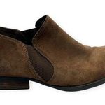 Born | 9.5 | Suede Boot Bootie Ankle Loafer Shoe Comfort Brown Photo 0