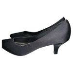 Abella Stylish Black Kitten Heel Pumps Size 9 Photo 3