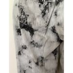 J Brand Aubrey Ankle Jeans Dark Sonic Women's Size 28 Black White Acid Wash Crop Photo 6