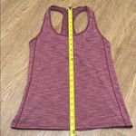 Lululemon  Small Hotwave Tank Heathered Rosewood Burgundy Lightweight Top Photo 4