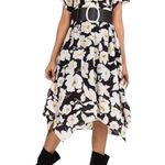 Ba&sh  Fairy Floral Midi Dress - Black - 0 (US 4) Photo 5