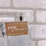 One Teaspoon Free Love Denim Distressed Pencil Skirt in Salty Wash Size 25 Photo 8