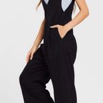 Maison Mascallier Women's Black Wide Leg V Photo 10