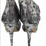 Michael Antonio strappy silver metallic heels Photo 2