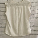 Van Heusen  ivory blouse short sleeve top XS Photo 1