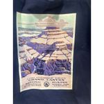 Grand Canyon National Park Tote Bag Canvas Navy Blue Graphic Print VTG cotton Photo 1