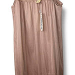 Vintage 80s Lorraine Women’s Small Brown Lace Nylon Nightgown Dress Sleepwear Photo 0