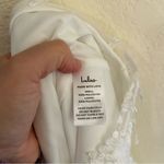 Lulus Making Magic White Fringe Lace-Up Mini Dress Photo 14