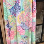 Lilly Pulitzer  SLOANE MAXI DRESS Roar Of The Seas Multi Floral Coral midi Photo 11