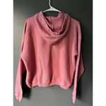 Aerie Cozy  Pink Ribbed Hoodie size Small Photo 1