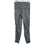 Aerie Womens Sz M Chill Play Move Rope Braid High Rise Gray Black Leggings Pants Photo 3