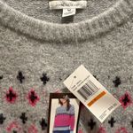 MWT JohnPaulRichard Pink and Gray Crew Neck Sweater size M Size M Photo 7