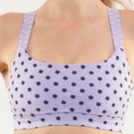 Lululemon Inner Heart High Noon Dot Lilac Black Sport Bra Photo 0