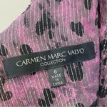 Carmen Marc Valvo Carmen‎ Marc Valvo VTG Tweed Multicolor Scoop Neck Mini Dress Wool Blend Size 6 Photo 5