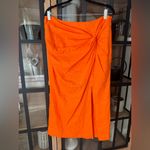 Antonio Melani  linen midi skirt slit maxi knotted penny dorothy ruched bright Photo 1