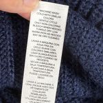 Chico's  Knit‎ Vest Sleeveless Sweater Vest Wool Blend Blue Size 3 US XL Photo 5