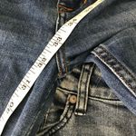 Hudson  Mid Wash Distressed Collen Skinny Stretch Jeans Double Button Size 32 Photo 2