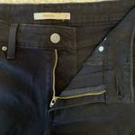 Levi's Levi’s Women's 711 Mid Rise Distressed Skinny Jeans in Black Size 27 Photo 5