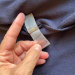 Elie Tahari Velour Blue Track Jacket Medium Full Zip Photo 13