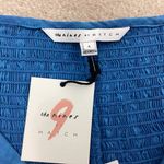 The Nines By Hatch Maternity Dress Size Small NWT Blue Photo 6