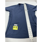 Womans Fit Scrubs Evrpur Large Navy Short Sleeve Top V Neck Blue Photo 4